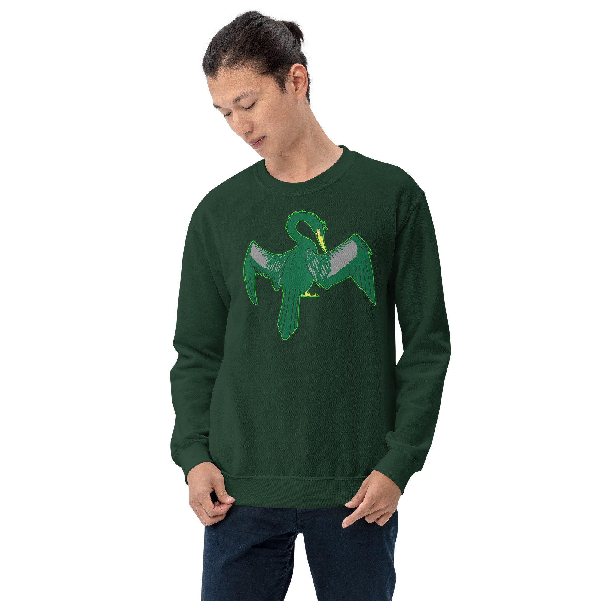 unisex-crew-neck-sweatshirt-forest-green-front-693ee3d1cb6f8.jpg