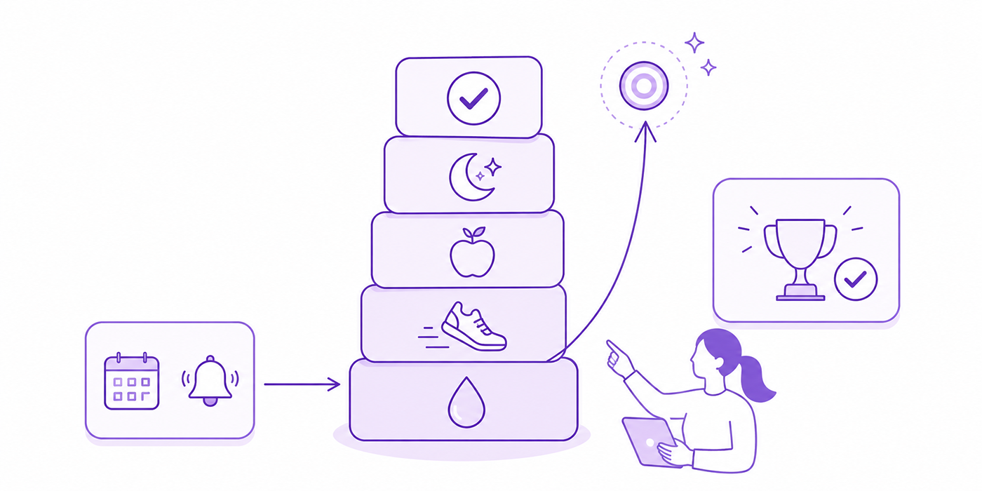 Habit Stacking for Health Coaches: How Tiny Changes Deliver Huge Results