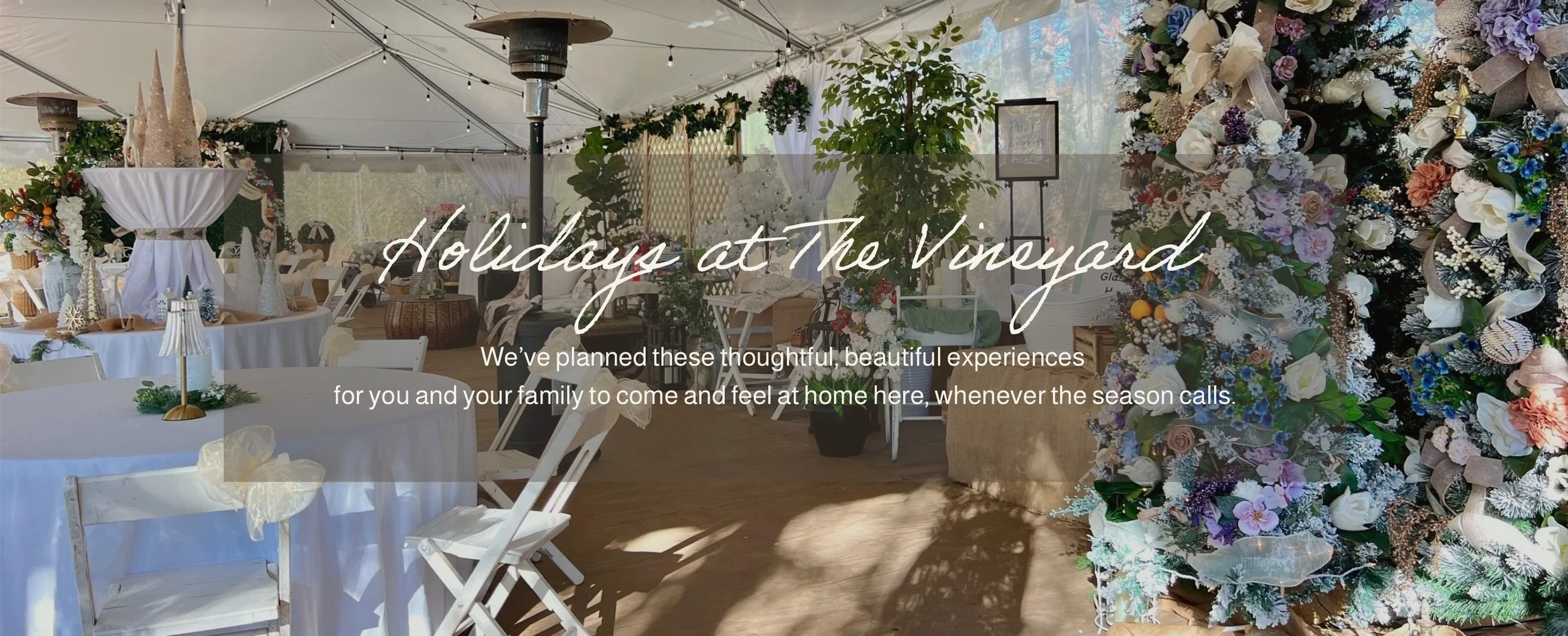 Holiday Pop-Up at Norwood's Vineyard