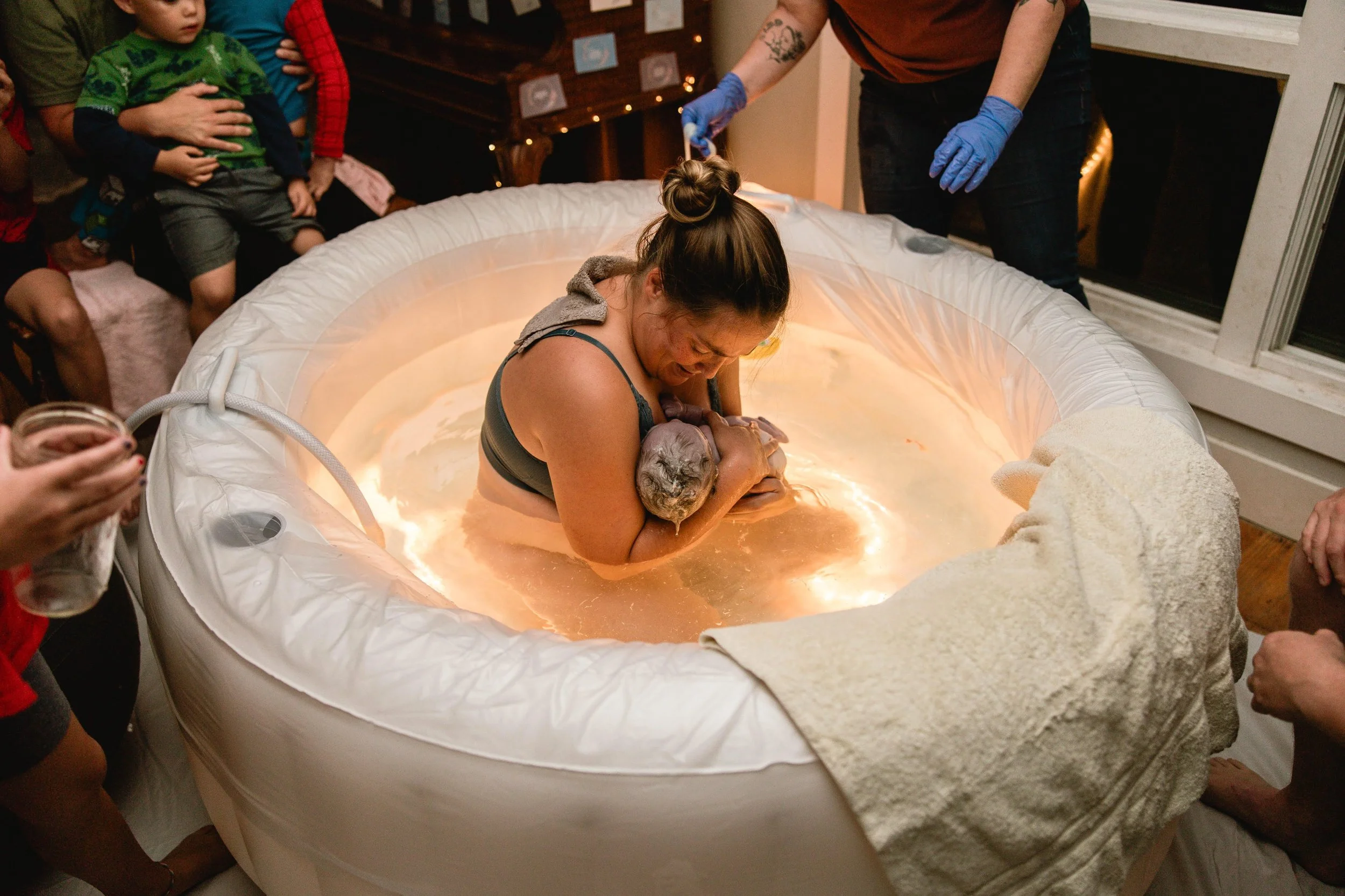 White Birth Pool Rentals — Golden Hours Doula Services