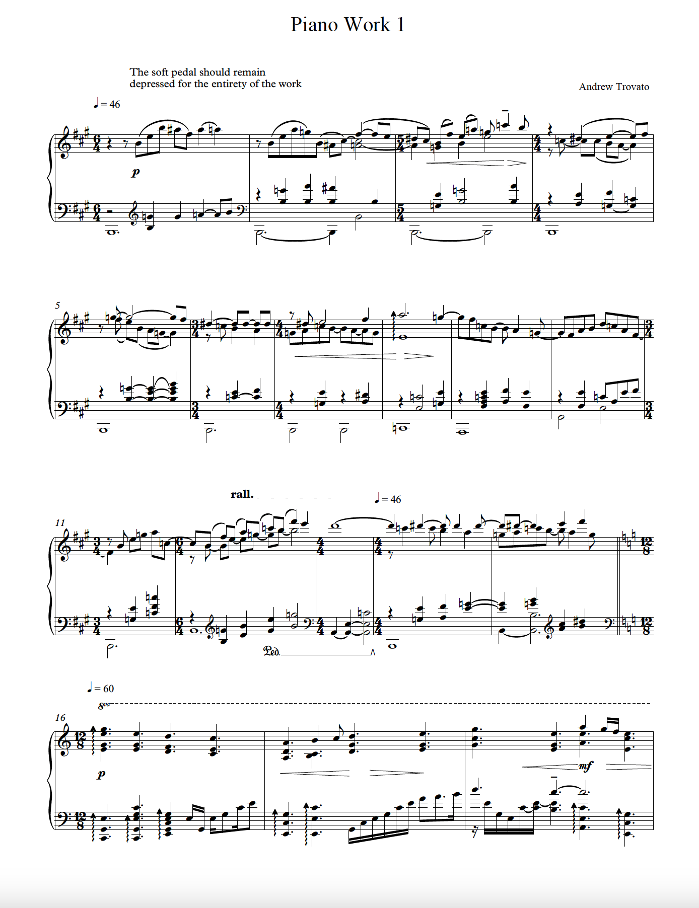 Piano Work 1