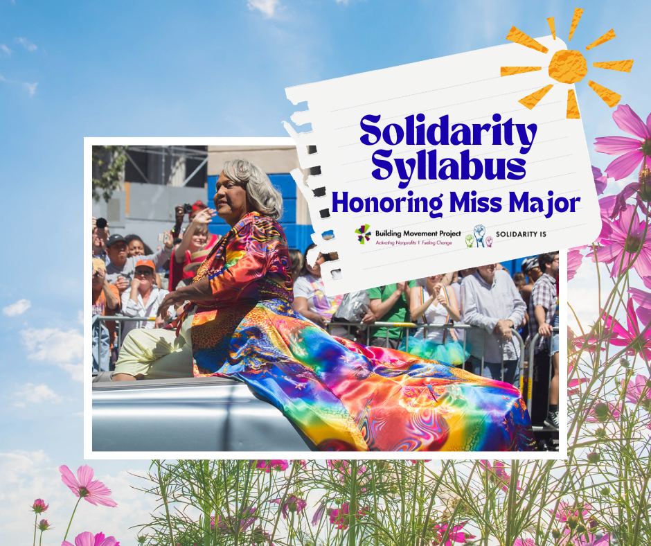Solidarity Syllabus: Honoring Miss Major