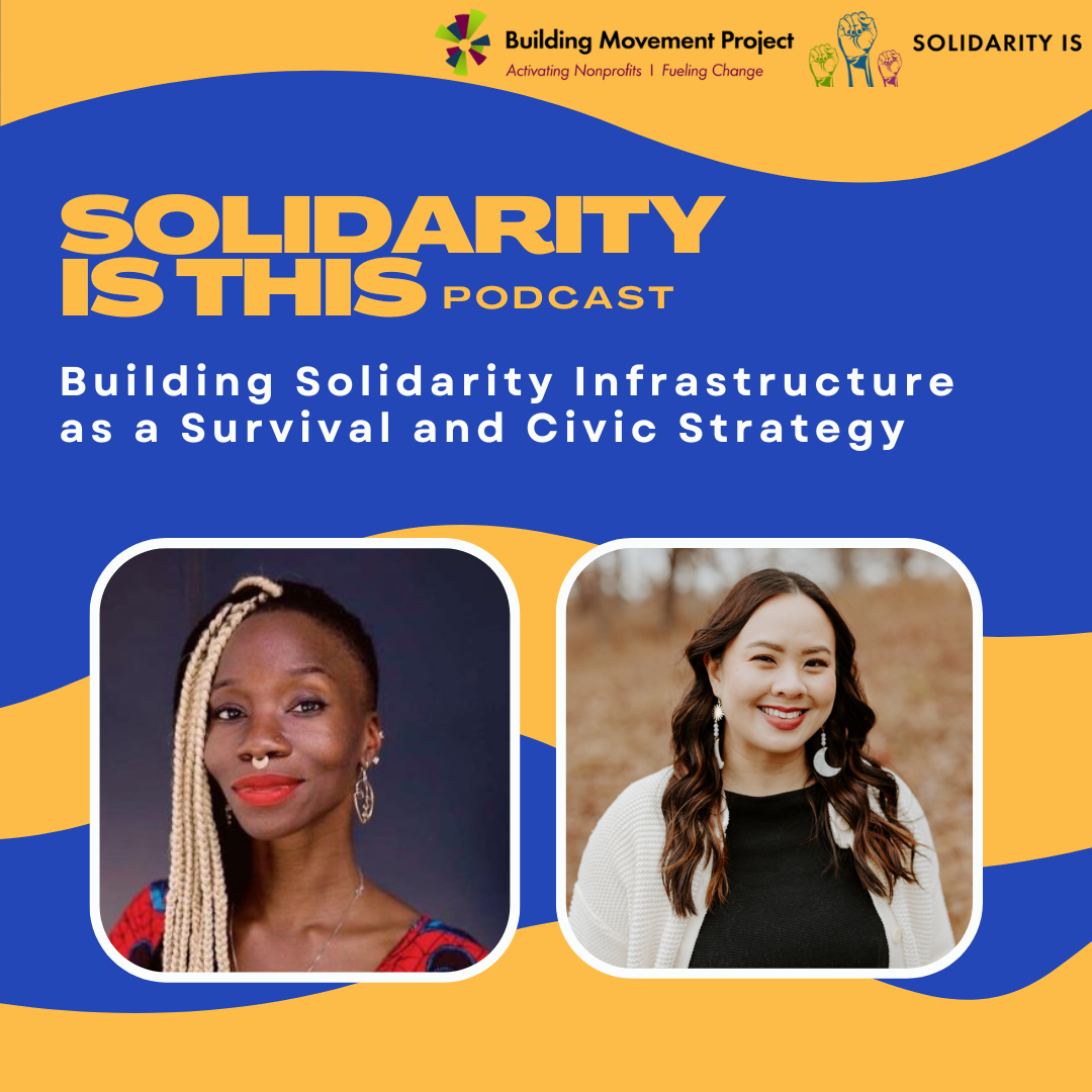 Building Solidarity Infrastructure as a Survival and Civic Strategy