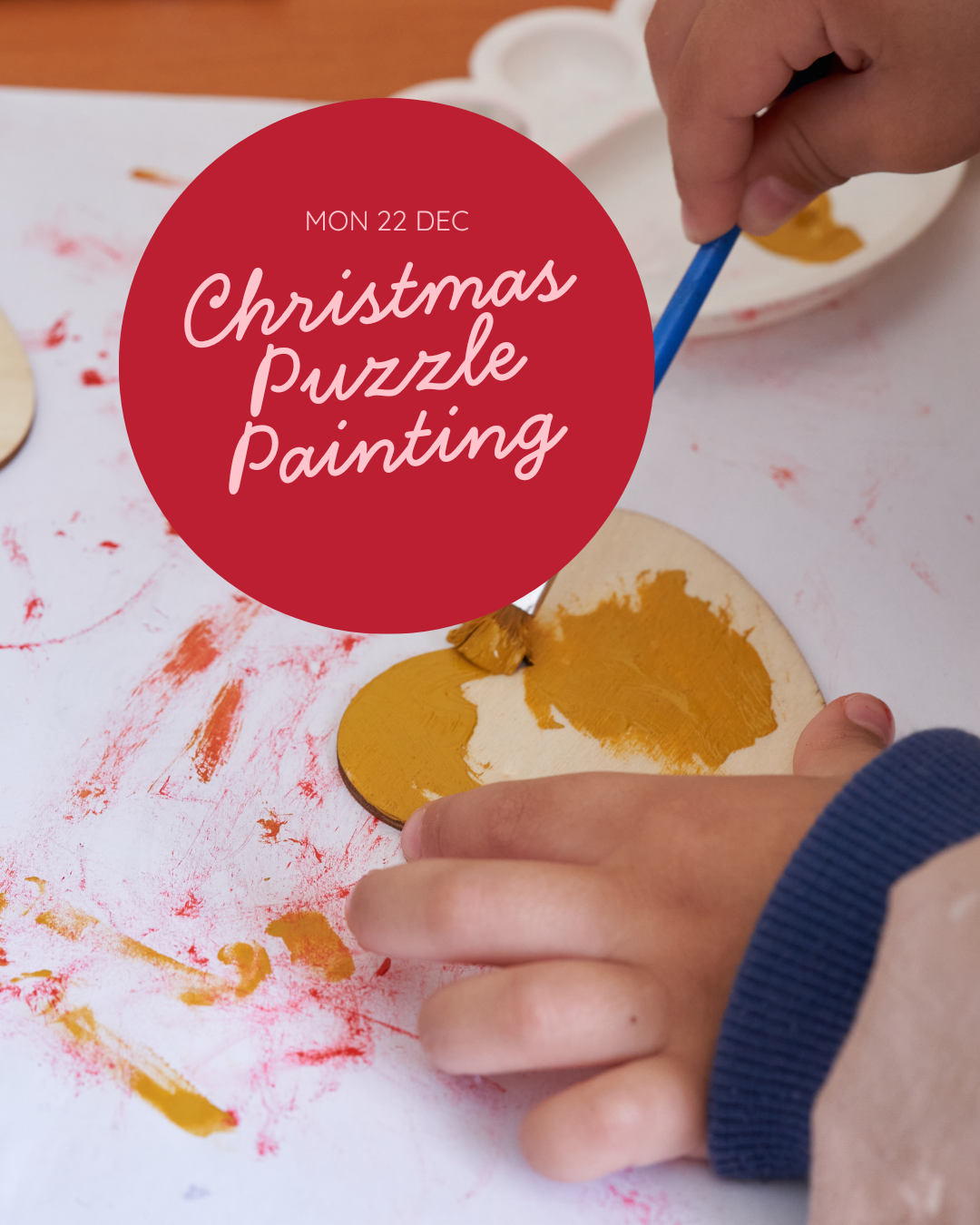 Christmas Puzzle Painting