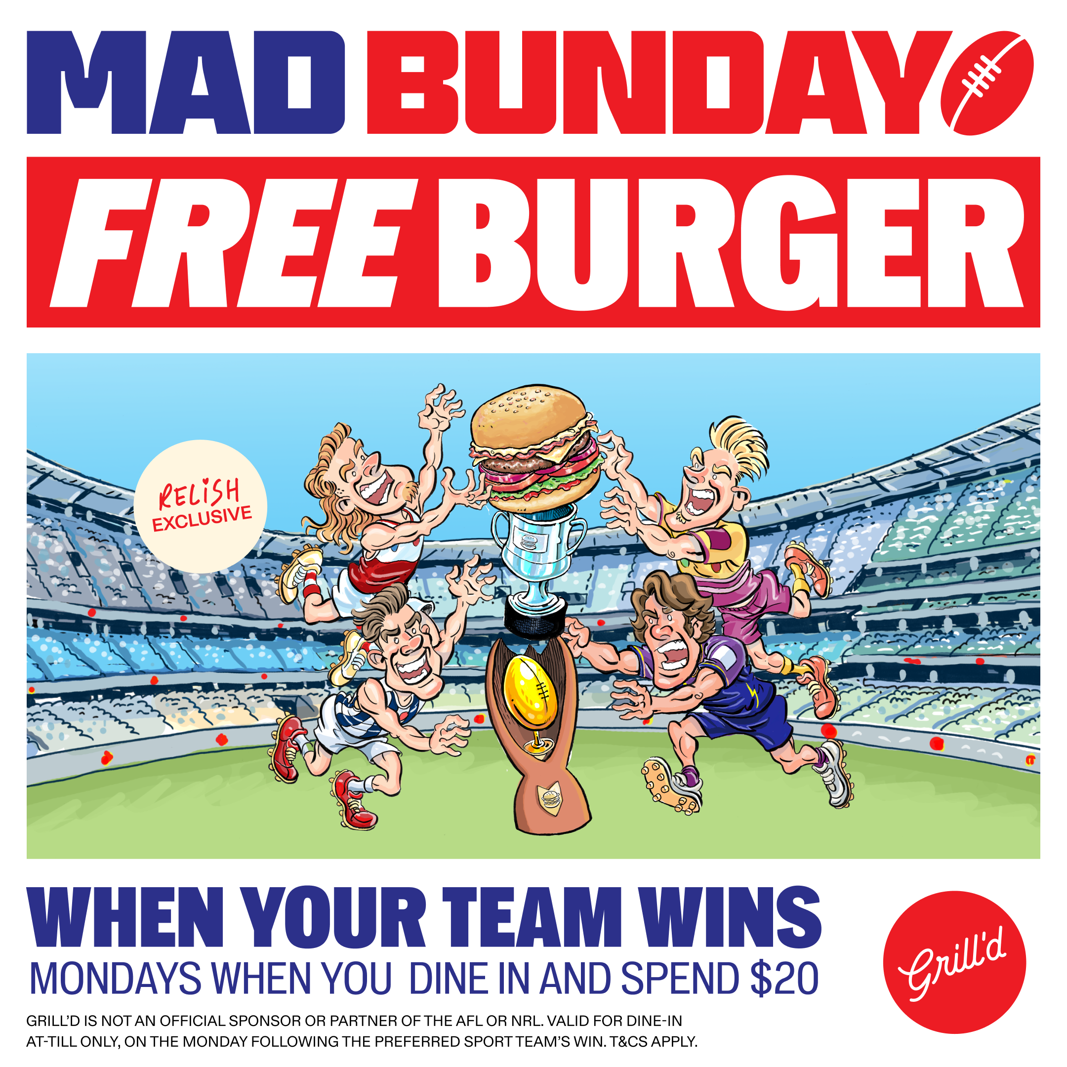 Mad Bunday at Grilld
