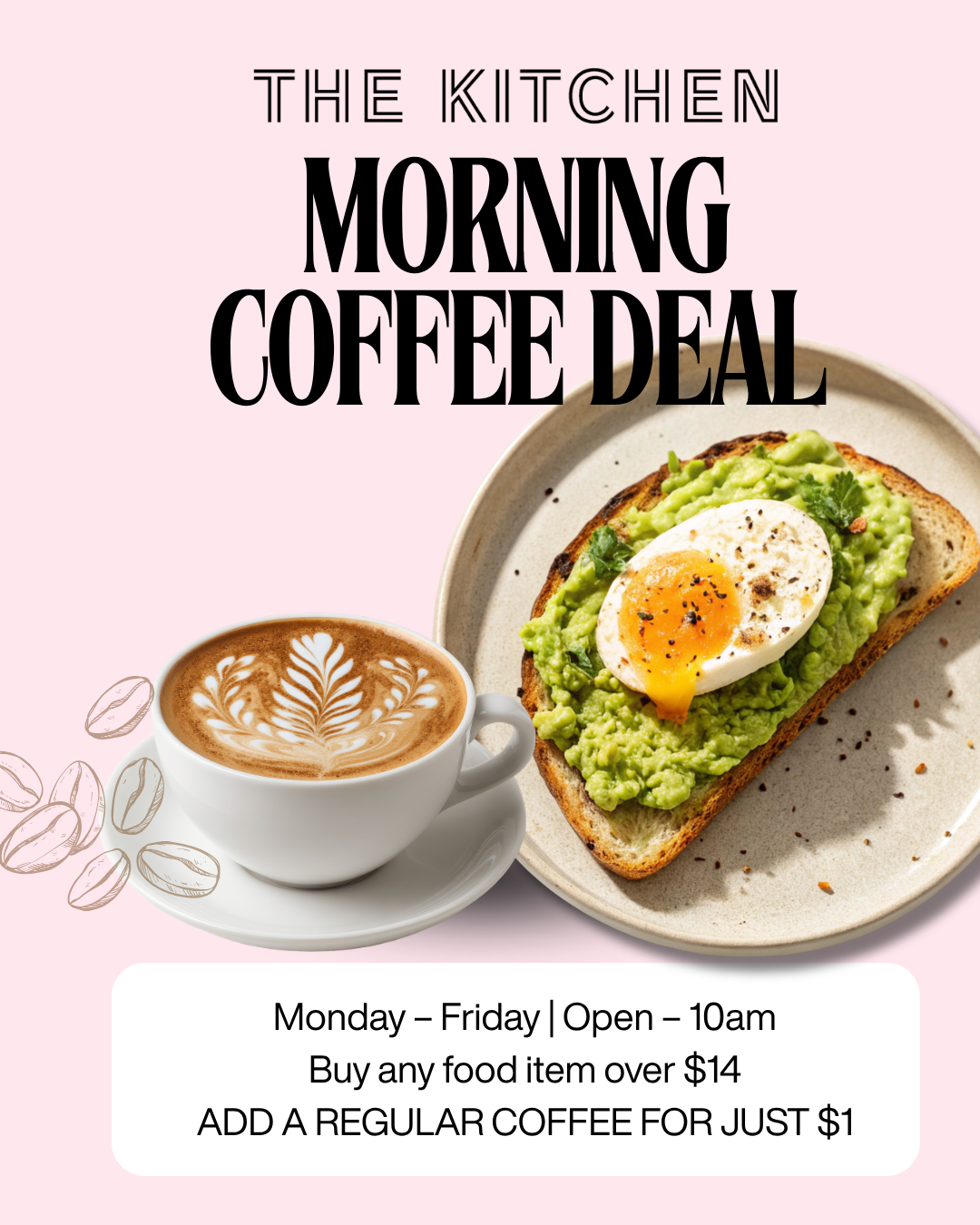The Kitchen Morning Coffee Deal 