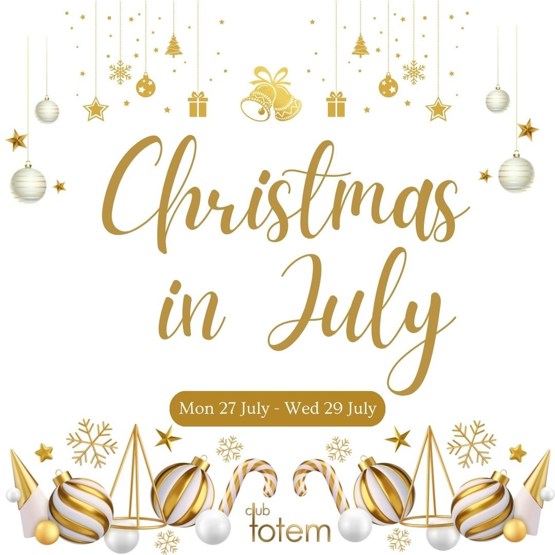 Christmas in July at Club Totem