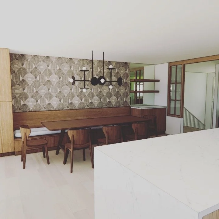 H2D's interior design and architecture team is working on schematic designs for a whole house remodel in Edmonds. This built-in banquette is a great space saving solution for the existing space.
www.h2darchitects.com
#edmondsarchitect
#edmondsinterio