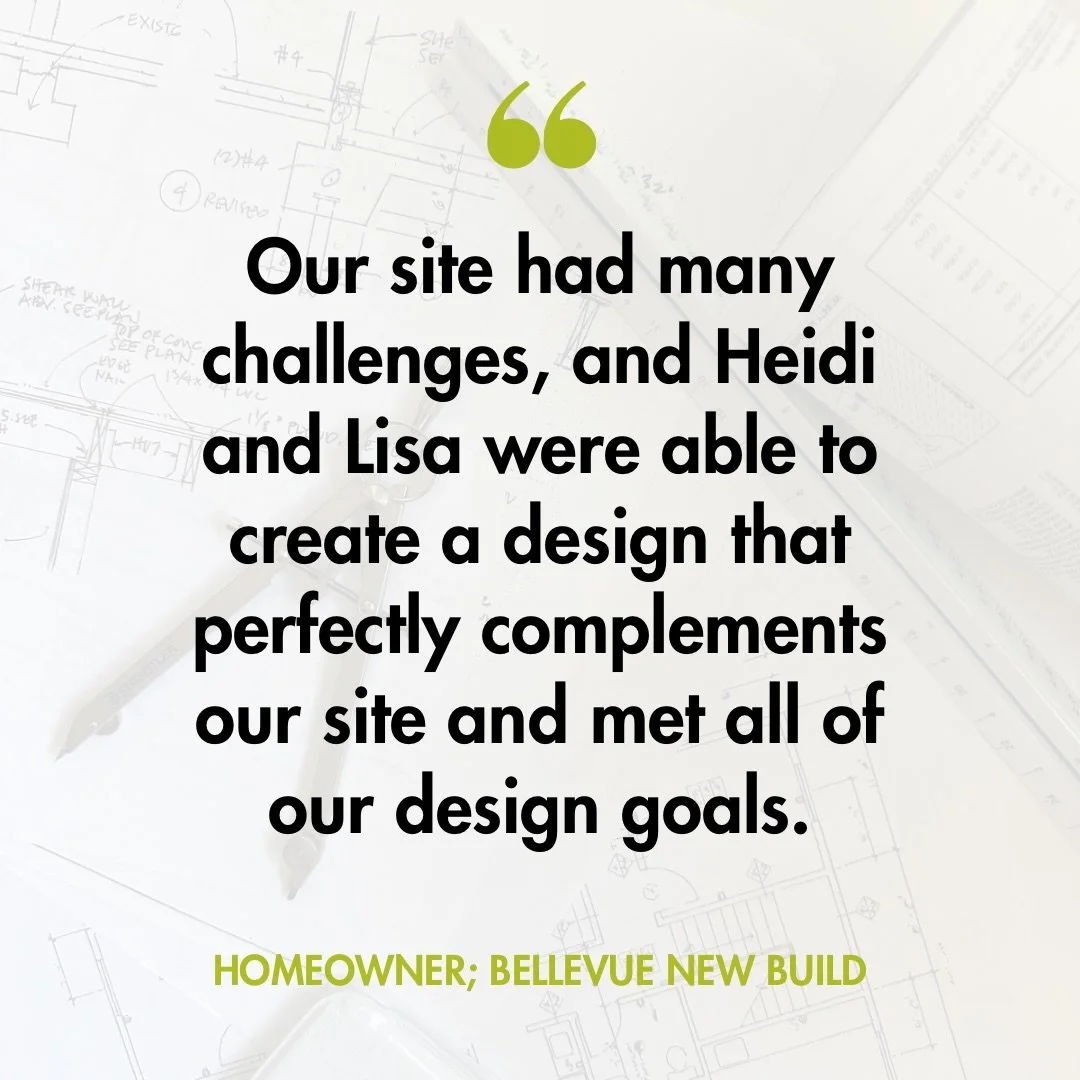Challenging site? Big design goals? We got you! 

Loved hearing this review from a recent project we wrapped up: &ldquo;Heidi and Lisa created a design that perfectly complements our site and met all of our design goals&rdquo; 

#permitting 
#clientr