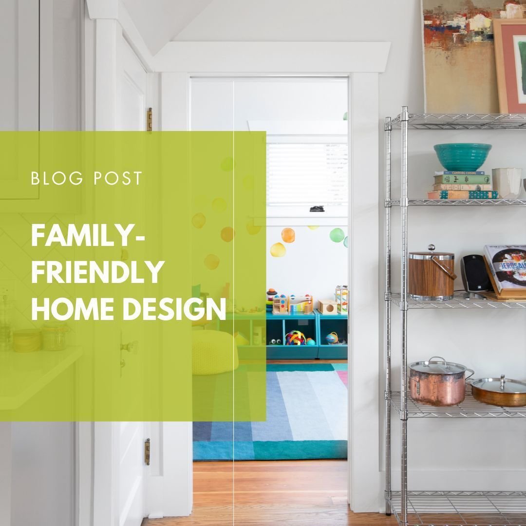 New blog post! 

At H2D, we guide clients to design for their lives now while being proactive about future needs. In our newest blog, we're sharing some of the concepts we keep in mind when designing family-friendly homes that are both beautiful and 