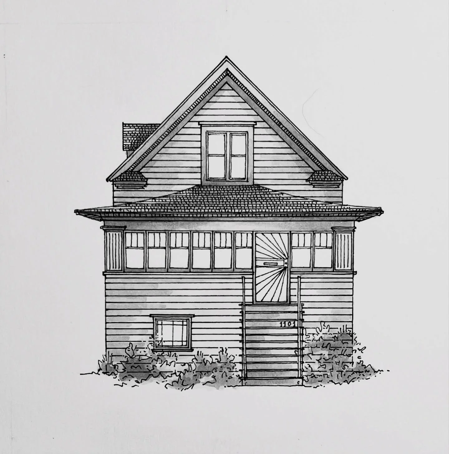 I&rsquo;m excited to share this fun mini-series with you! Three houses, one in progress, that this client has lived in and wanted to celebrate each of them. The illustrations are simple yet I hope they capture the spirit of &lsquo;home&rsquo;..
.
.
#