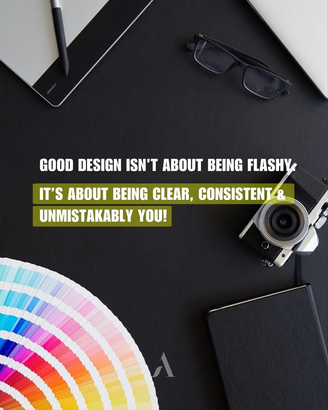Good design isn&rsquo;t about being flashy.
It&rsquo;s about being clear, consistent and unmistakably YOU! ✨

#GoodDesignMatters #SmallBusinessBranding