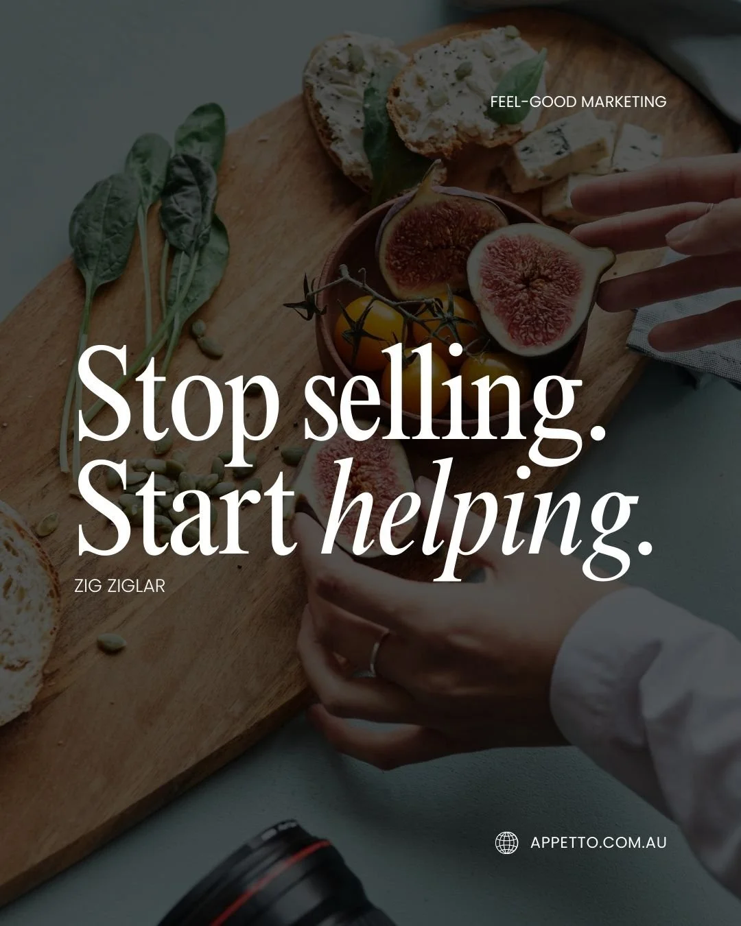 The best business relationships grow when you genuinely care. 🫶

#qotd #SalesWithHeart #FeelGoodMarketing #RelationshipBuilding #Appetto