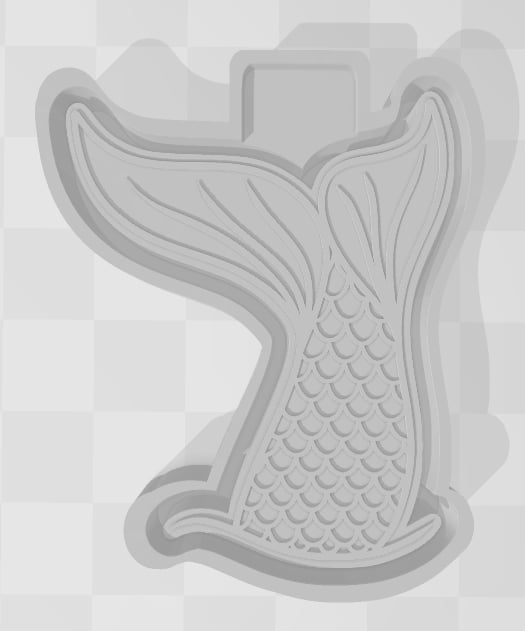 Mermaid Tail Mold