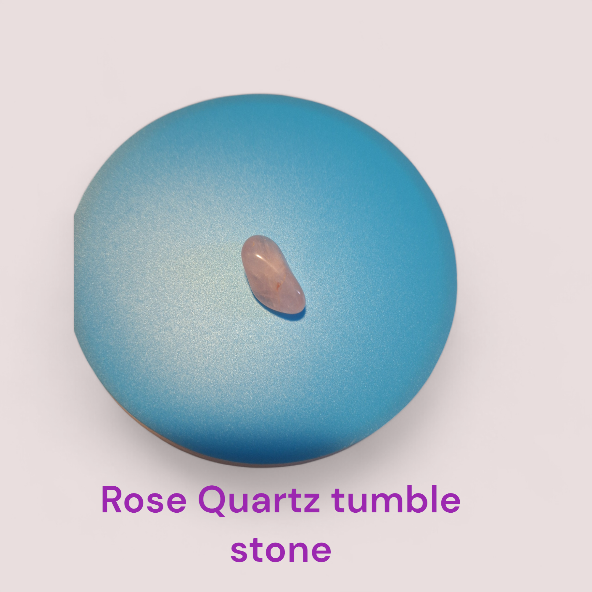 Rose Quartz tumble stone