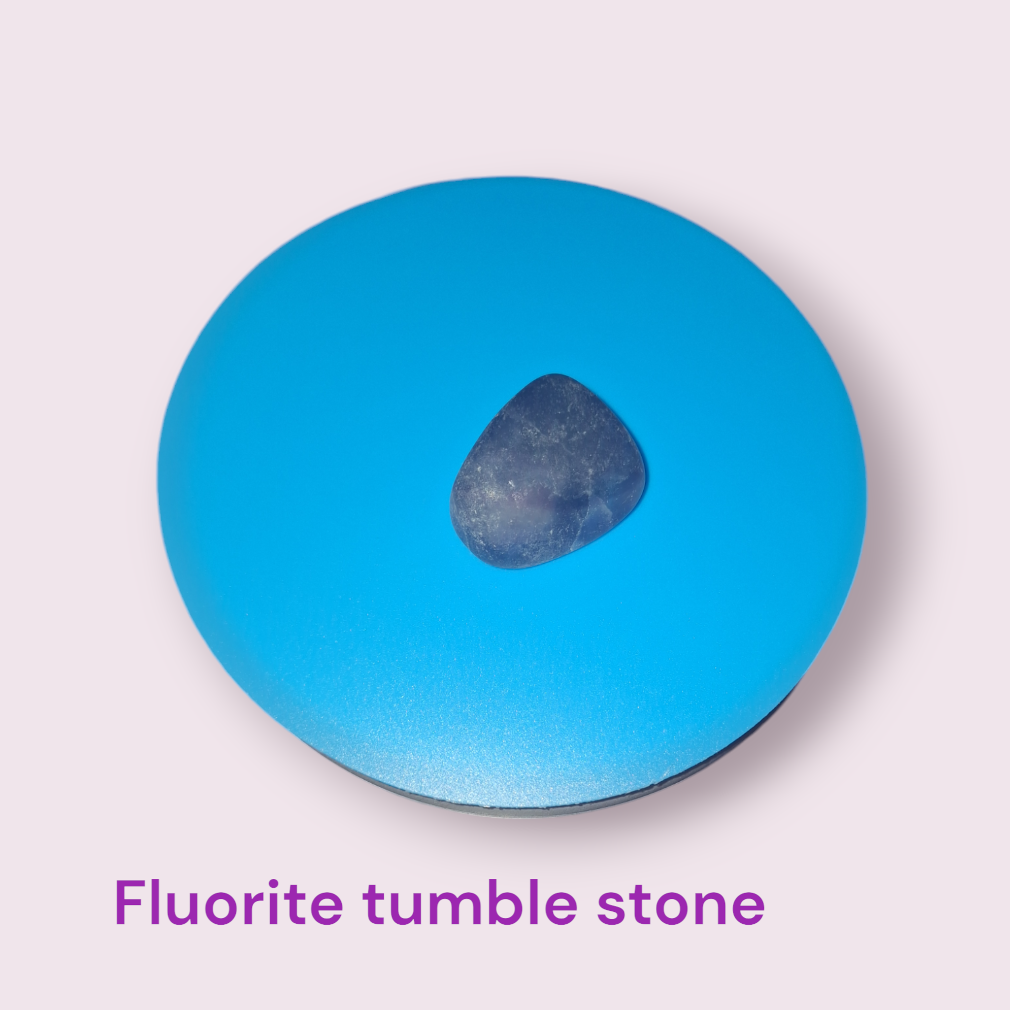 Rainbow Fluorite tumble stone