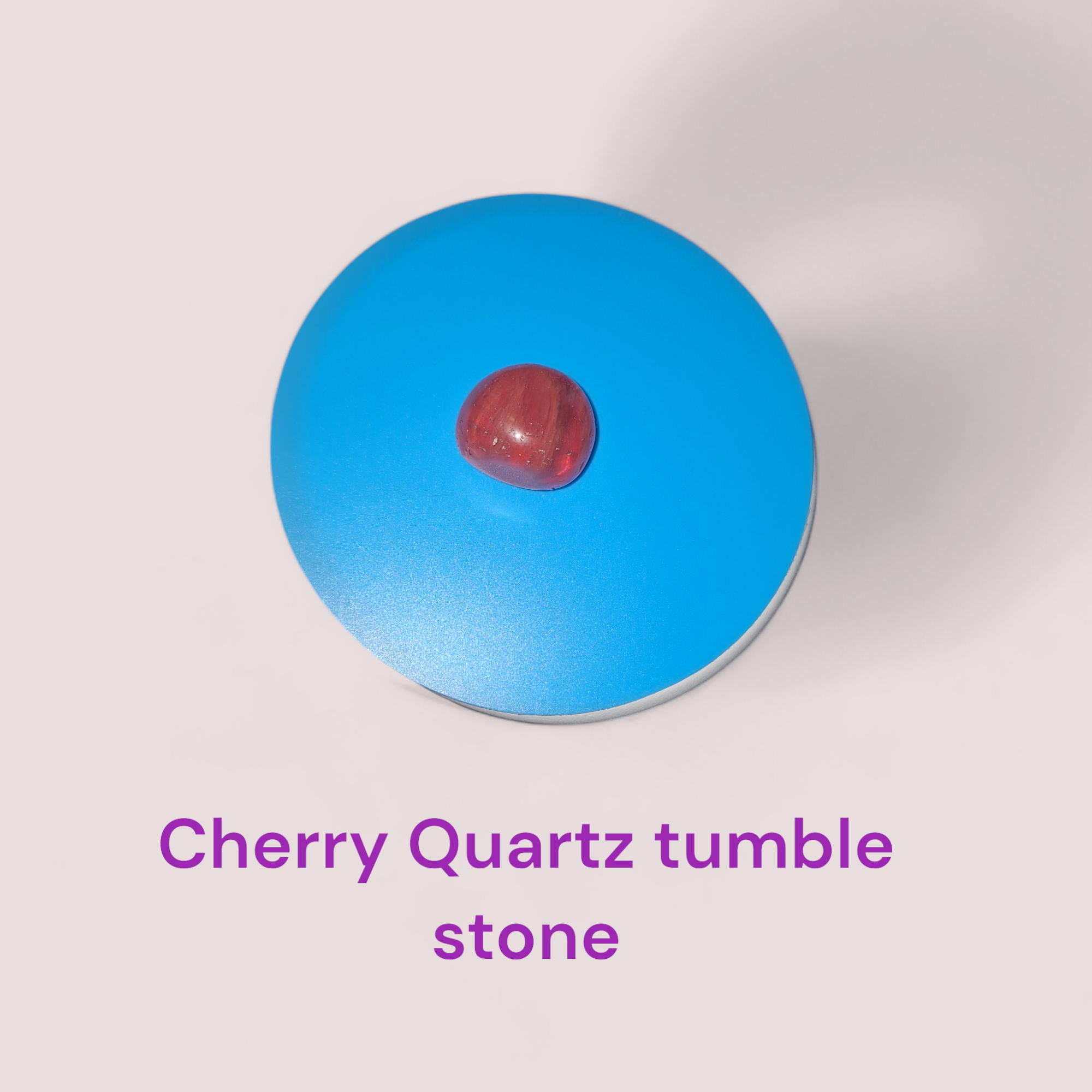 Cherry Quartz tumble stone