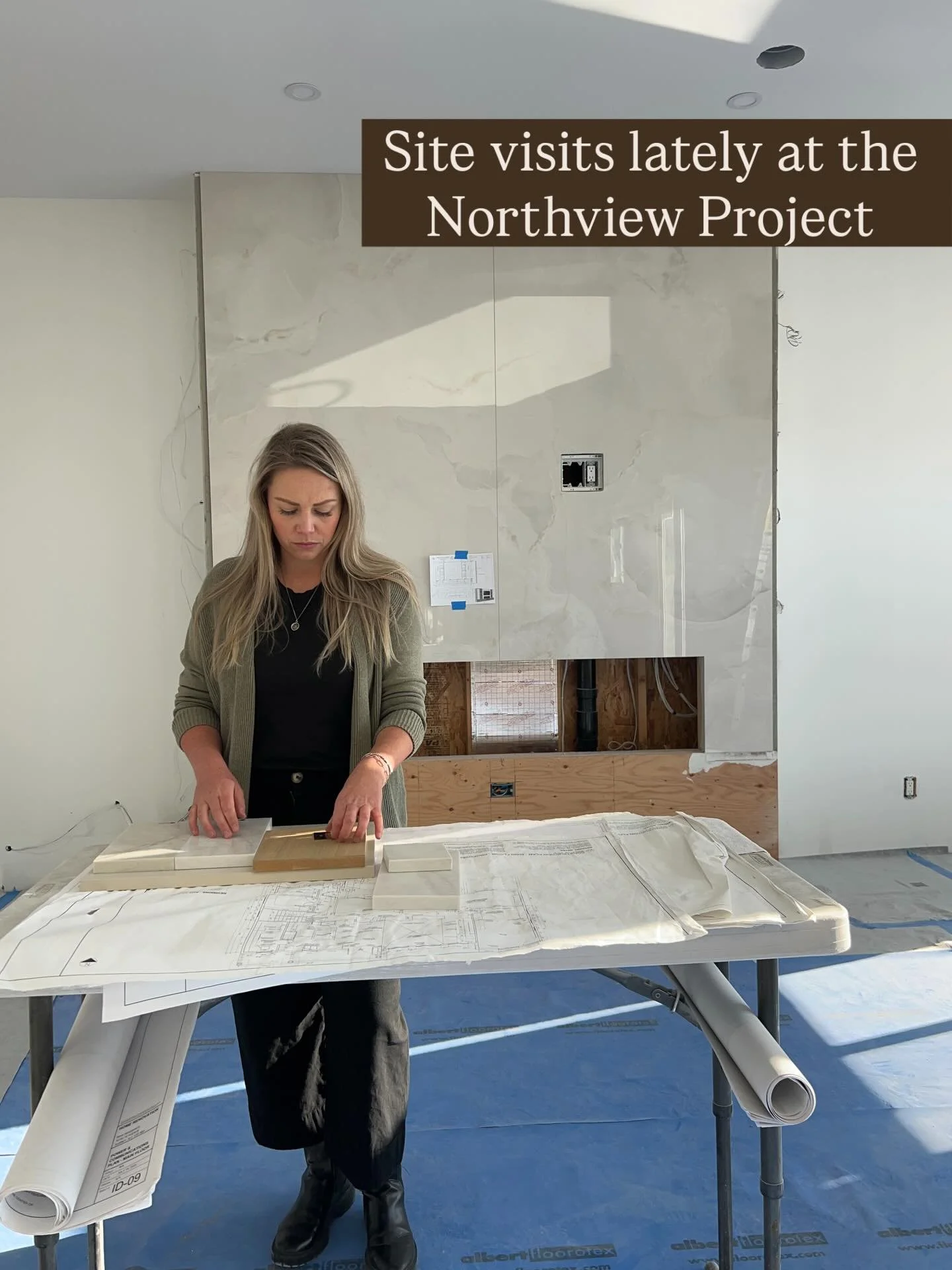 Our Northview Project is coming along beautifully! Almost completed all the tile install, painting is happening and millwork is in process of being installed. 

So amazing seeing this design come to life ✨