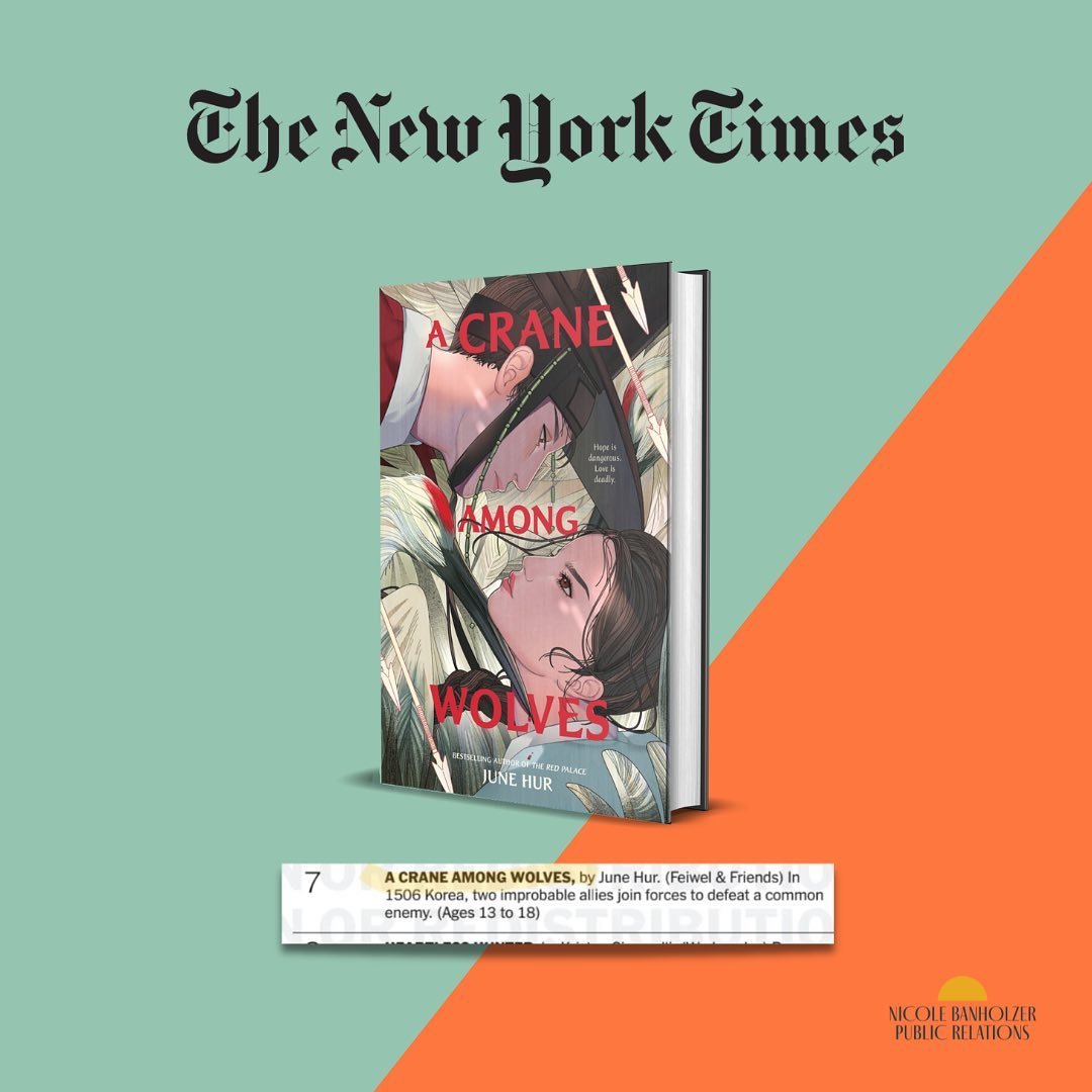 A Crane Among Wolves is an instant @nytimes bestseller!!!