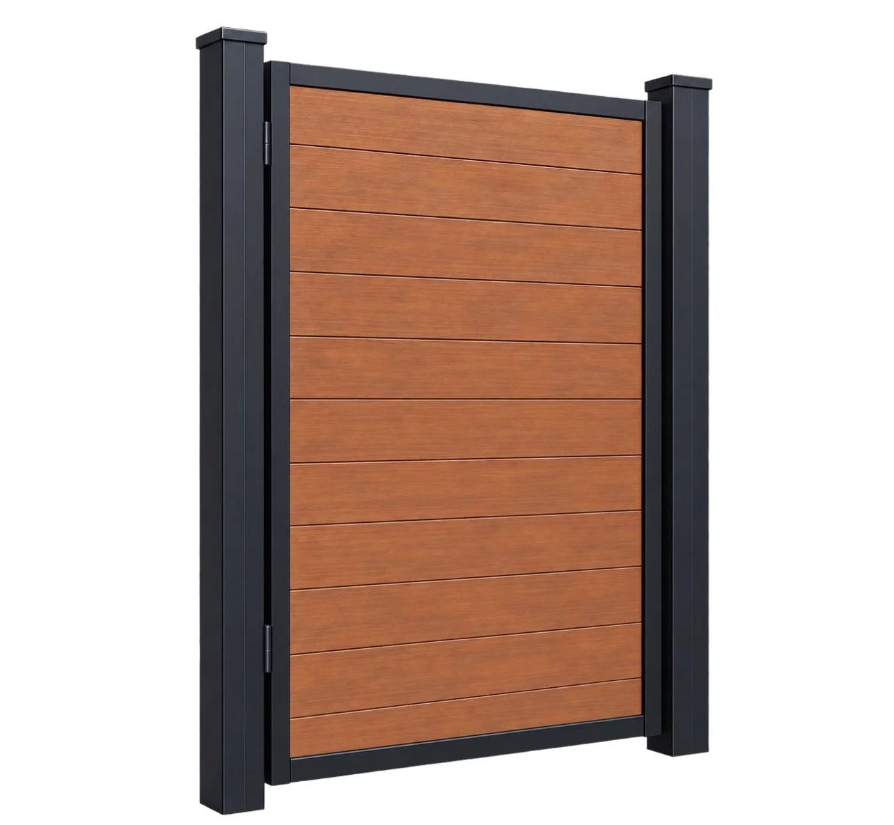 Wood-Look Composite Gate