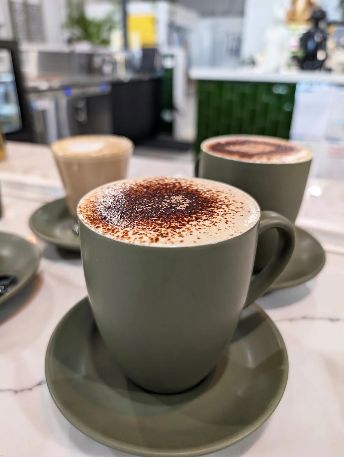 🙌 That velvety smooth milk, crafted to perfection by your barista. 

Violet &amp; Ivvy - Interiors | Espresso | Wine Bar 
📍 137 Queen Street, Warragul
#coffeewarragul #violetandivvy #baristalife #coffeelovers #perfectpour #warragul #gippsland #cake