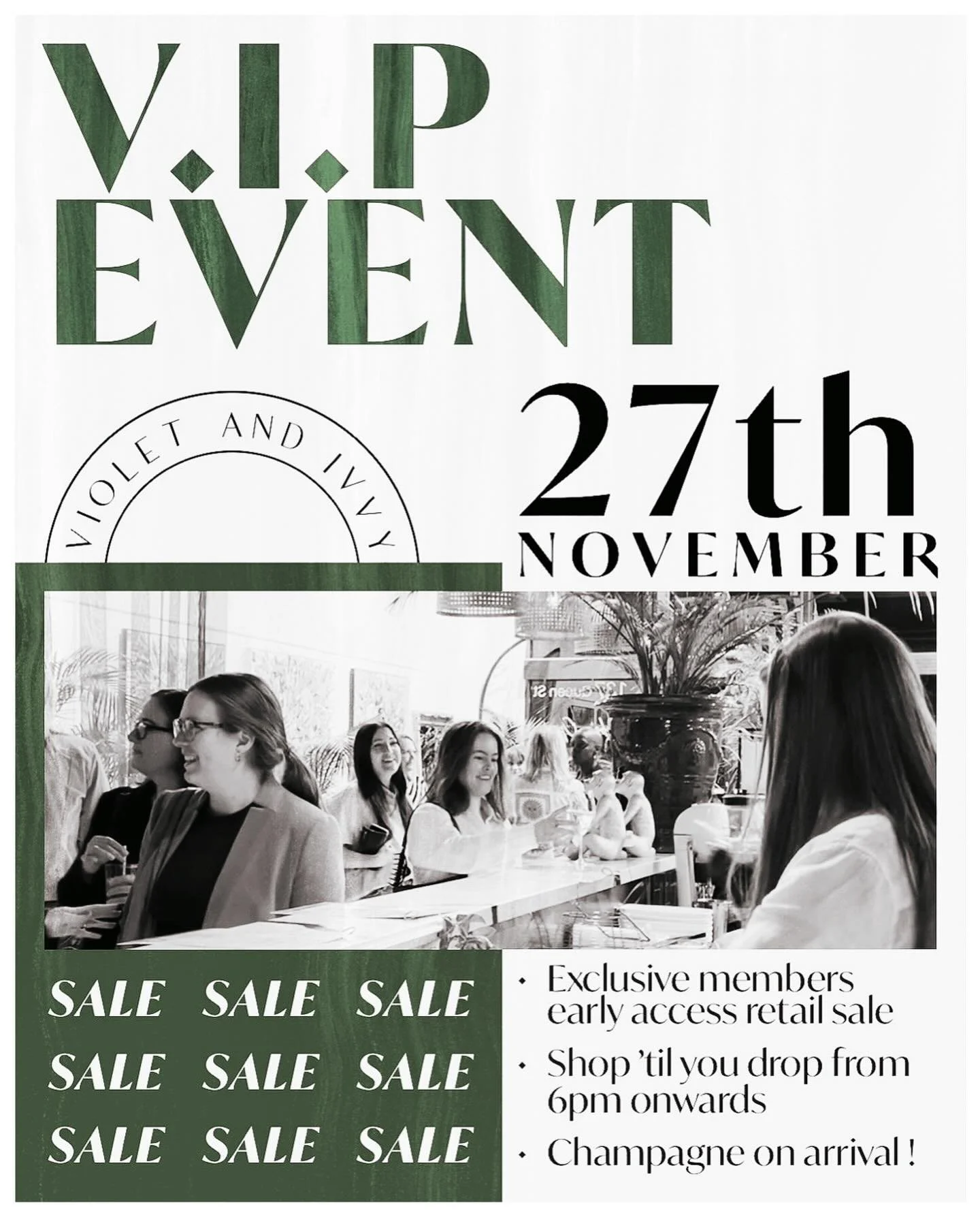 Hint: This is THE sale of the year &hellip;our one and only! 🥂
Don&rsquo;t miss out- save the date, set a reminder, stick it on the fridge&hellip; whatever it takes! 🗓️✨#shoplocal 

#thursdayplans #warragul #warragullife #shoplocalwarragul #warragu