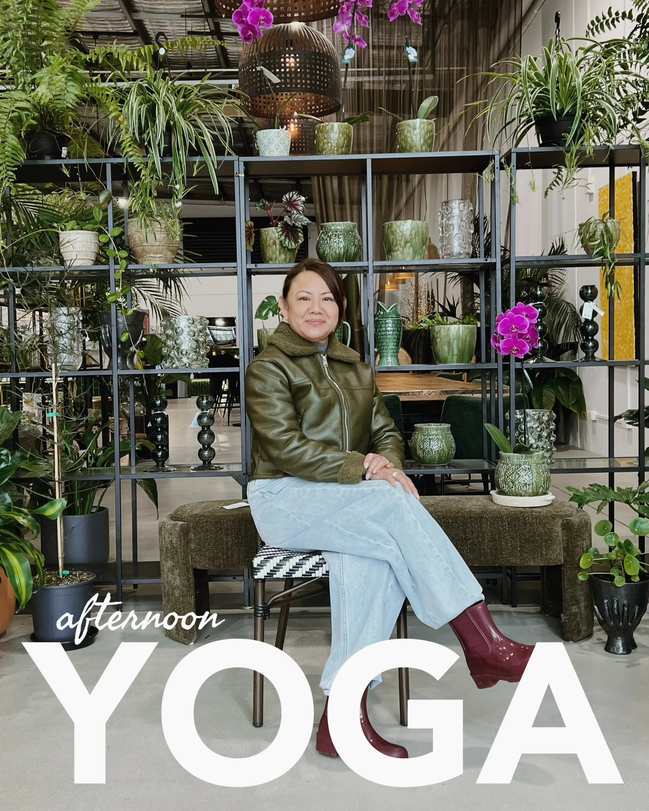 Monthly Afternoon Yoga | Sundays 3:30-4:30pm

Next sessions:
14 June
19 July 
16 August 
20 September 

Monthly Chair Yoga | Wednesdays 2-3pm

Next sessions: 
10 June
15 July
19 August
16 September

Book via our website &ldquo;what&rsquo;s on&rdquo; 