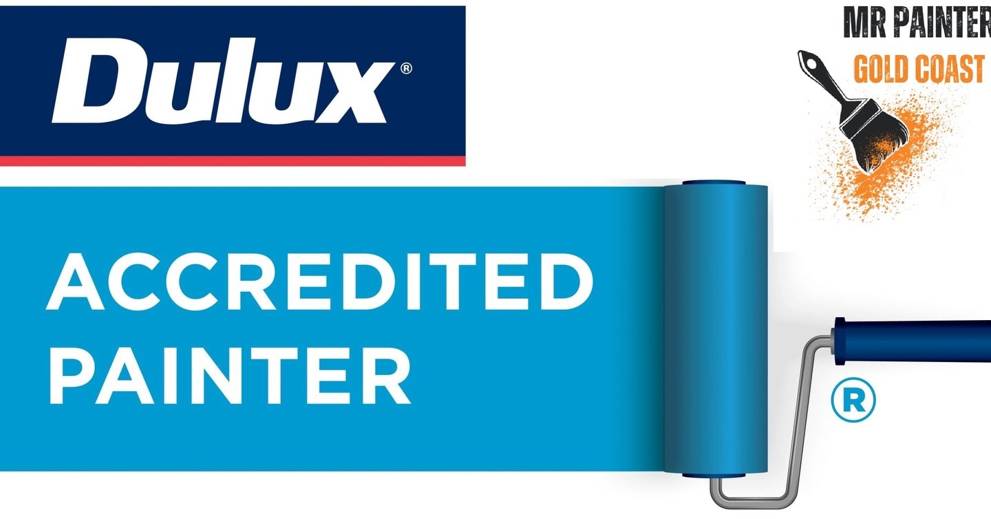 We&rsquo;re proud to announce that Mr Painter Gold Coast is now officially a Dulux Accredited Painter 🎨

This accreditation reflects our commitment to delivering high-quality workmanship, using premium products, and maintaining the highest industry 