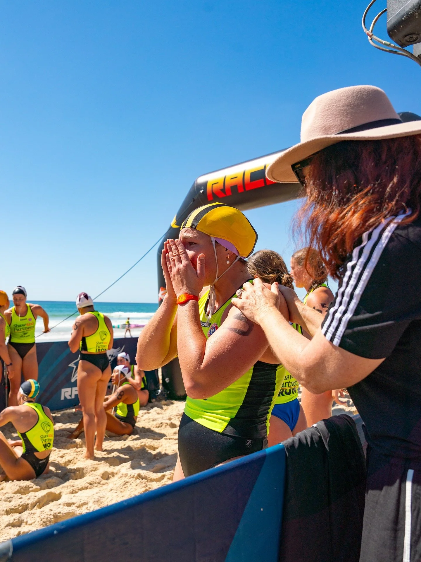 Moments and emotions in sport 📸 

Honoured to capture the @alexslsc athletes in Tugun over the weekend competing for a place in the @shawandpartnersironseries 🏊&zwj;♂️💪🏽