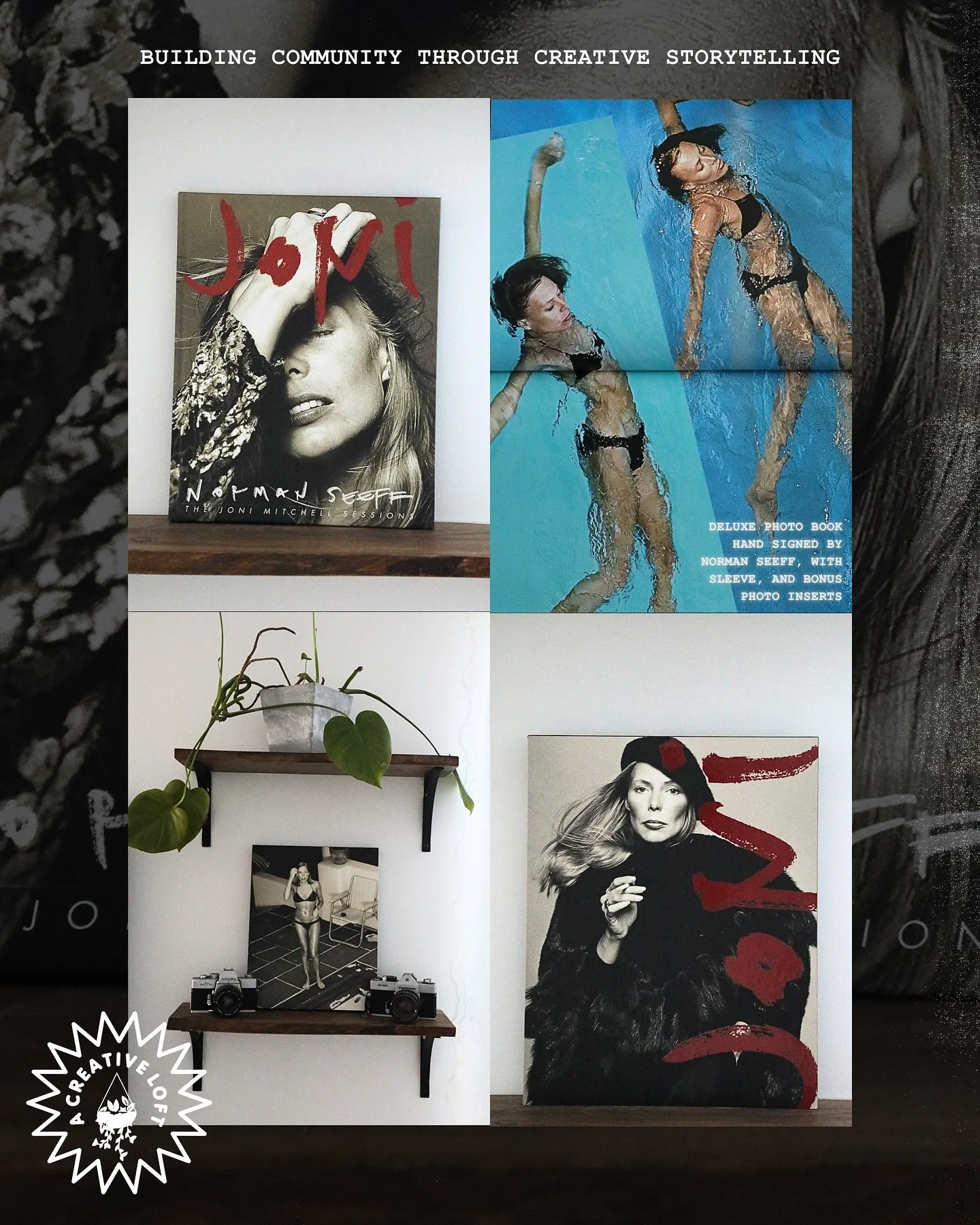 What happens when vision meets momentum?

Nine months ago, the Antoinette Peragine Gallery launched its website, opening the doors to the Norman Seeff Collection online. But a launch is only the beginning.. what brings it to life is community.

That&