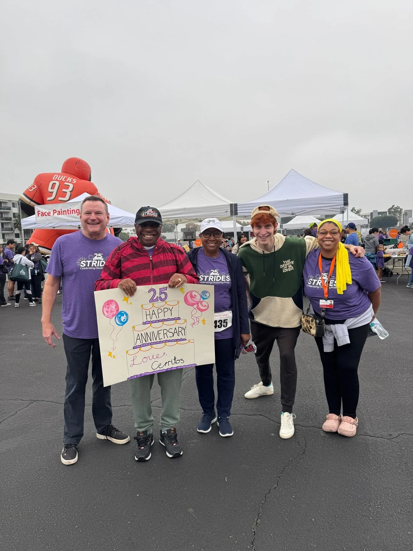 What an incredible morning it was at the 25th Annual Strides Celebrating Disability Pride 5K Run & 3K Family Fun Walk at Angel Stadium in Anaheim! A huge THANK YOU to everyone who showed up and supported us—your energy and enthusiasm made t
