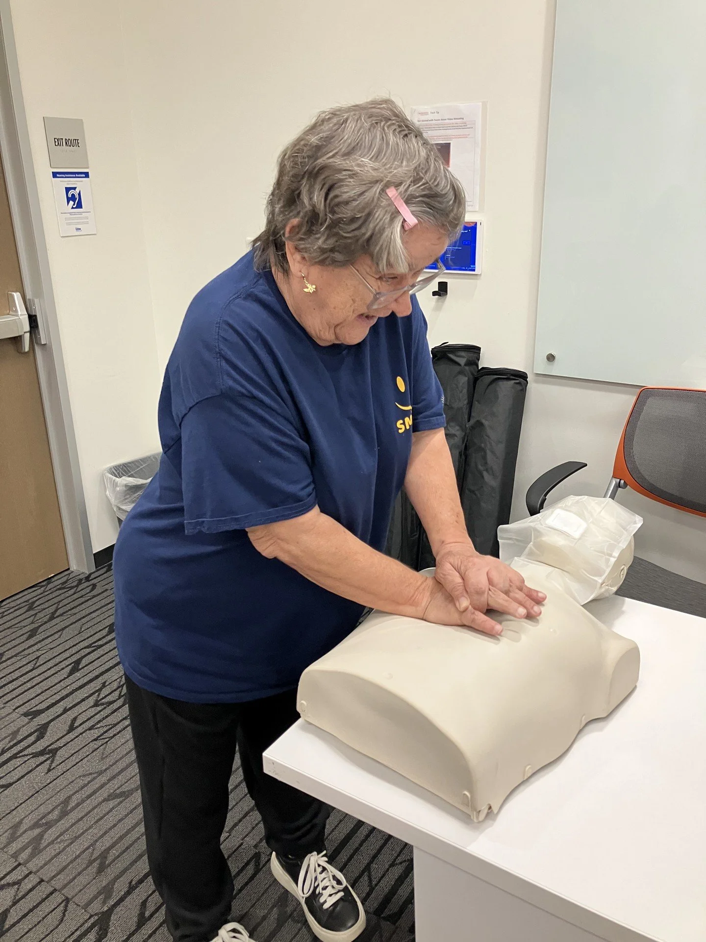 Last week in Irvine, our Adult Day Services participants came together to practice safety&mdash;CPR, choking-prevention, and tips to prepare for fires, floods, earthquakes + more. We welcomed 50+ individuals from nearby Adult Day Services locations, 