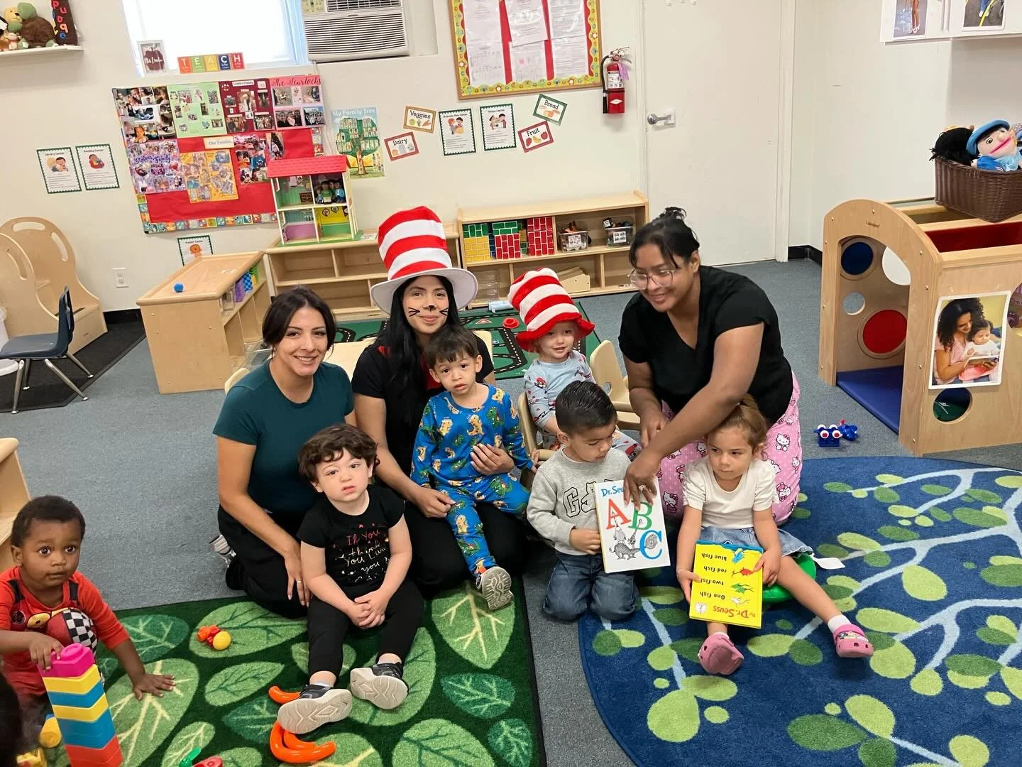 Yesterday, our Head Start kiddos celebrated Read Across America Day at our Child Development Center in Montclair with a special Dr. Seuss book distribution. 

The excitement and joy on their faces as they received their very own books made the day tr