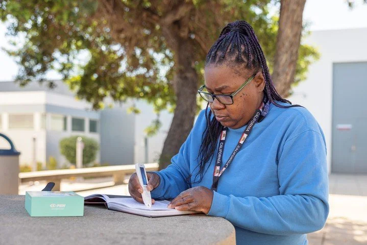 Communication looks different for everyone and access matters.

Tools like AACs, C‑Pens and visual supports give a voice to people with developmental disabilities that impair speech. At Easterseals SoCal, we see communication access as essential to i
