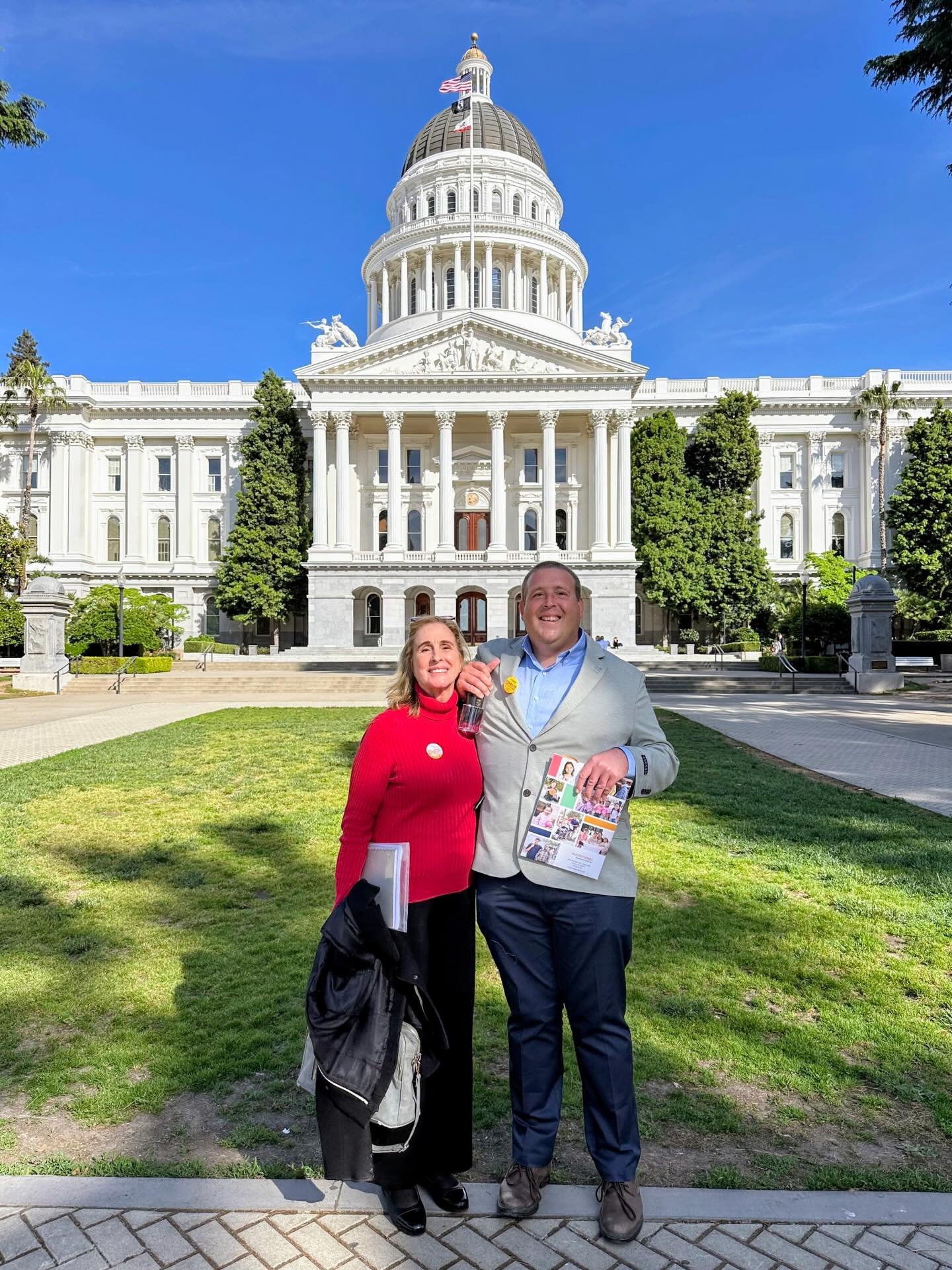 In just two days, April 16&ndash;17, our team held nearly 35 meetings with legislative offices in Sacramento to talk about protecting community-based disability services across California. 

These conversations were driven by the leadership and lived