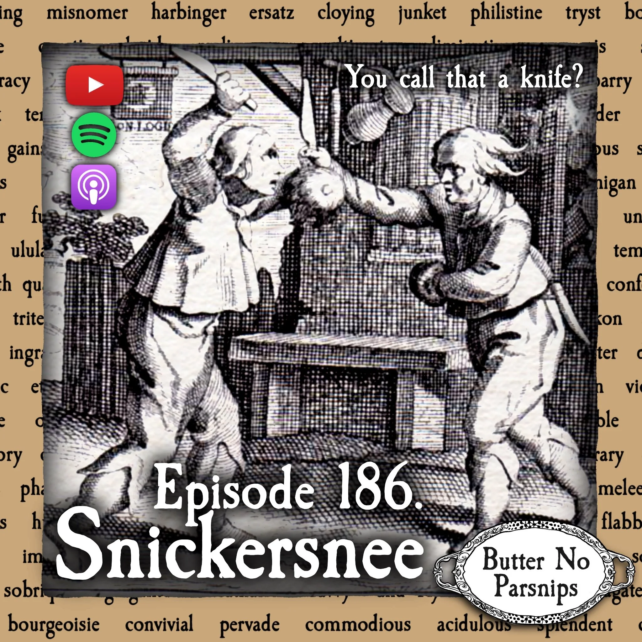 186. Snickersnee: Why the Vorpal Sword Went Snickersnack