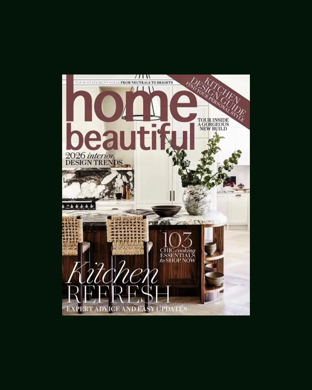 We are absolutely chuffed to have been included amongst some brilliant company in Home Beautiful Australia&rsquo;s Interior Talents to Know in 2026.

A lovely way to kick off the year and a proud moment for this tiny Tassie business. 

Huge thank you