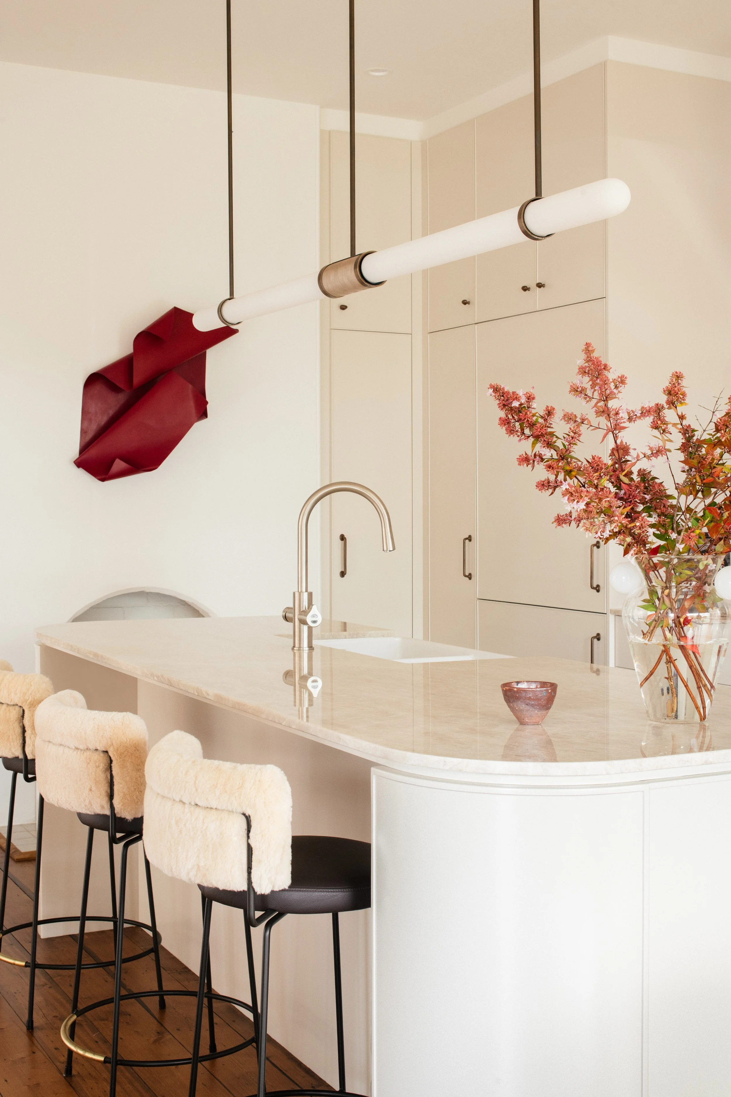 Residential kitchen design in Hobart renovation by This Vacant Space