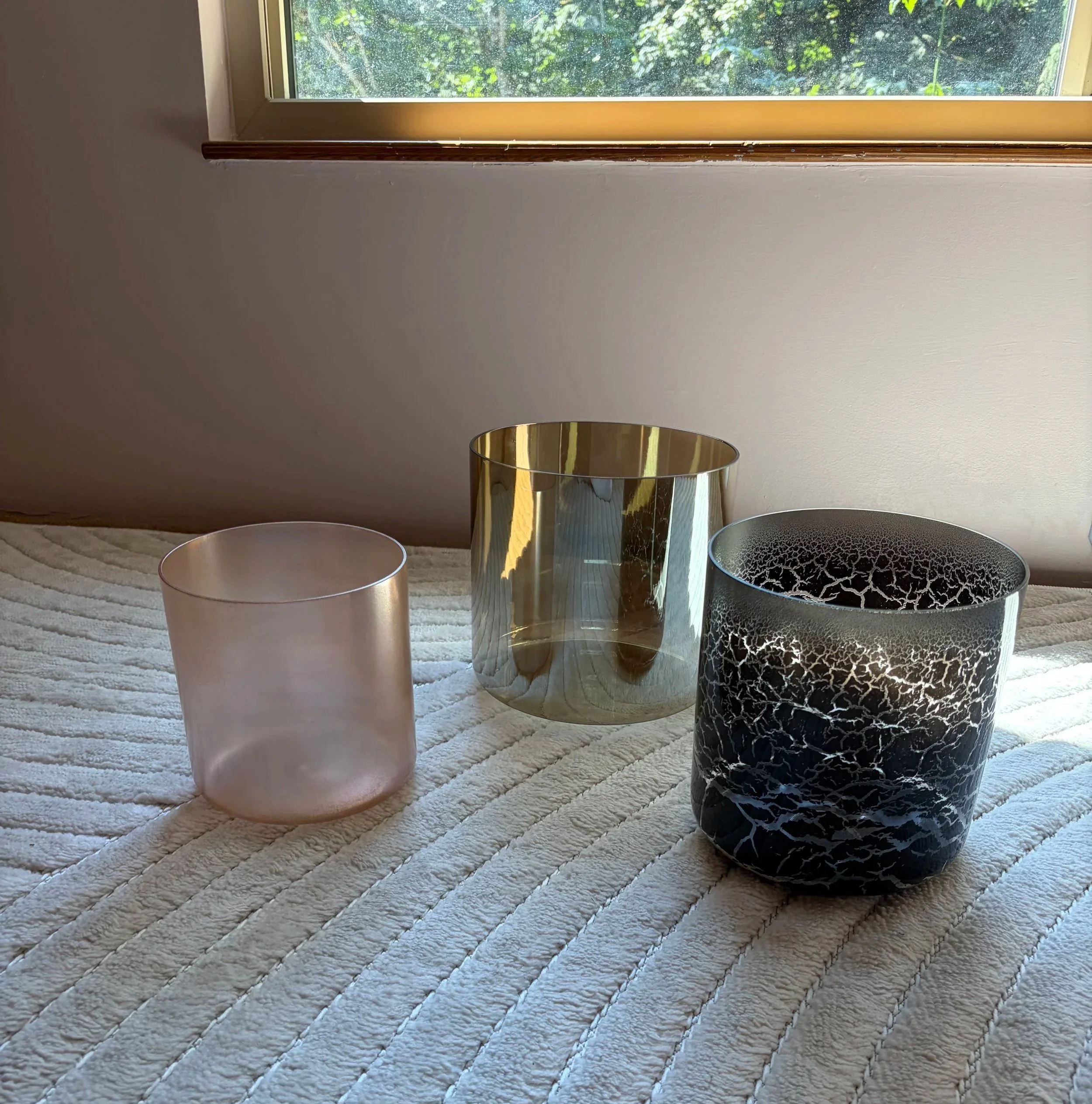 Luminous Earth 3-Bowl Set 432hz