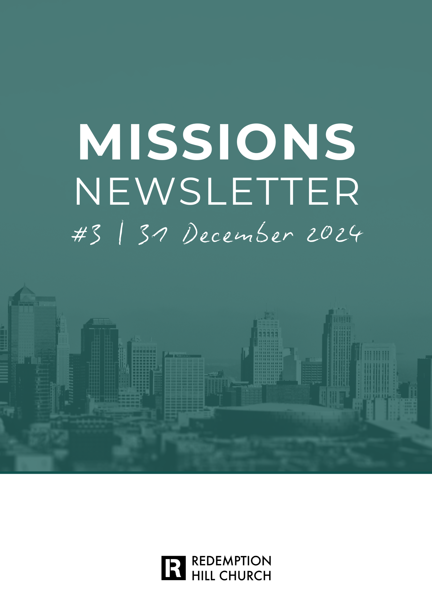 Missions Newsletter #3