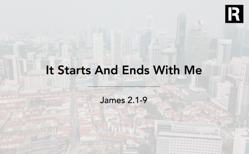It Starts and Ends with Me