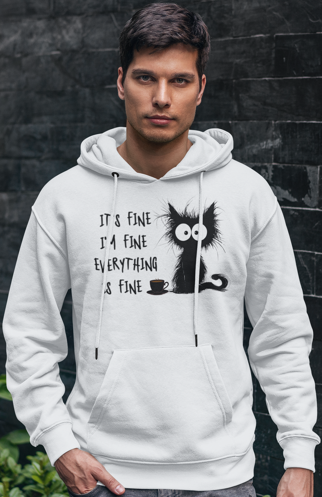 it's fine coffee white hoodie.png