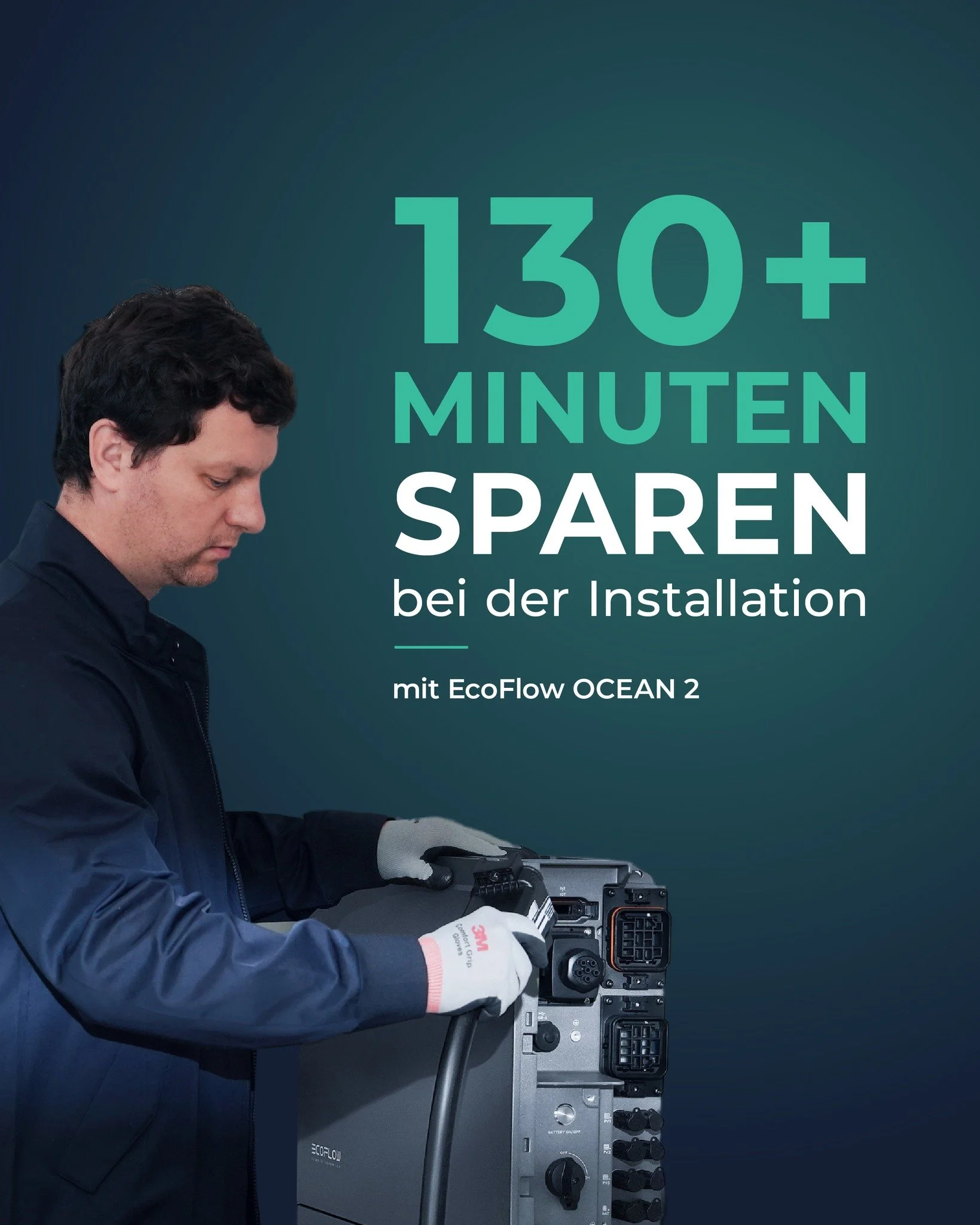 Weniger Installationsaufwand. Mehr Zeit f&uuml;r deine Projekte.
 
Mit dem EcoFlow OCEAN 2 wurde die Installation konsequent neu gedacht. Weniger Verkabelung, weniger Zusatzkomponenten und eine Inbetriebnahme in wenigen Minuten sorgen f&uuml;r schnel