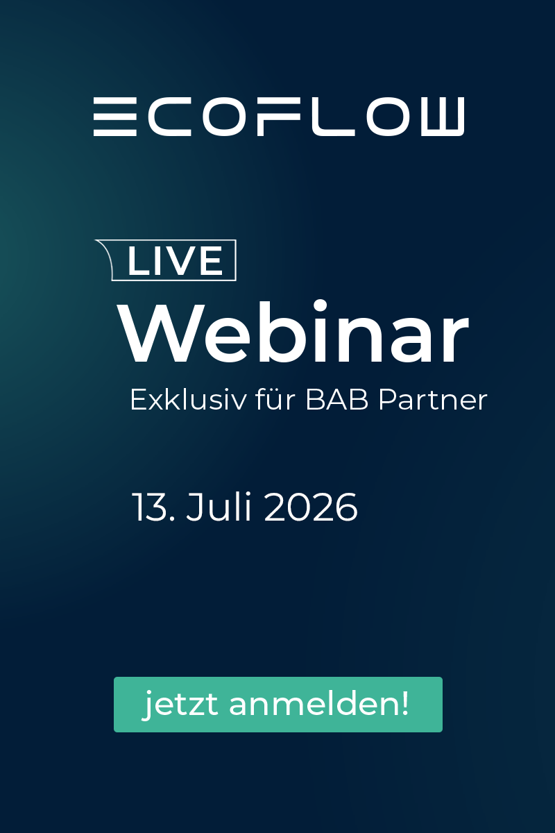 EcoFlow Webinar am 13. Juli 2026
