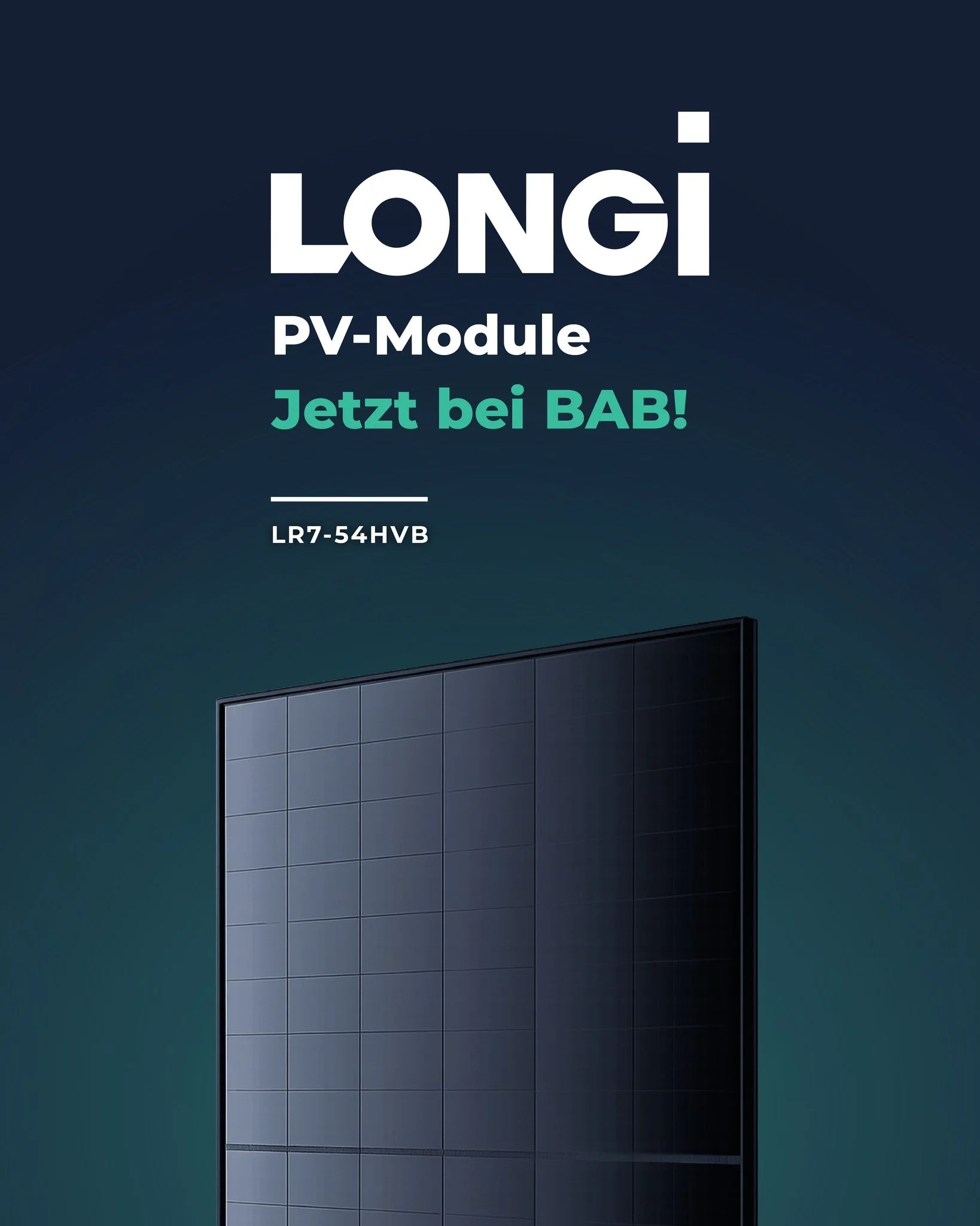 🚀 Neu bei uns: Das LONGi EcoLife LR7-54HVB
 
Mehr Leistung. Mehr Ertrag. Mehr M&ouml;glichkeiten.
 
Mit bis zu 475 W Leistung, einer hohen Leistungsdichte von 243 W/m&sup2; und intelligenter Verschattungsoptimierung liefert das LONGi EcoLife auch un