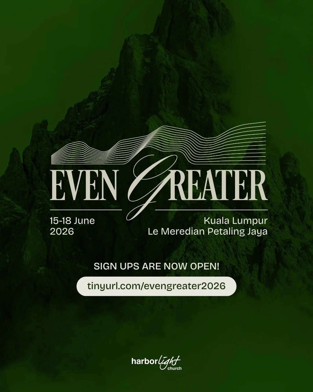 Introducing our 2026 Church Camp theme: Even Greater! This year, we are believing that God has something even greater for us; a greater purpose, greater destiny, so that we shall do even greater things for His glory. Let's come together to seek Him, 