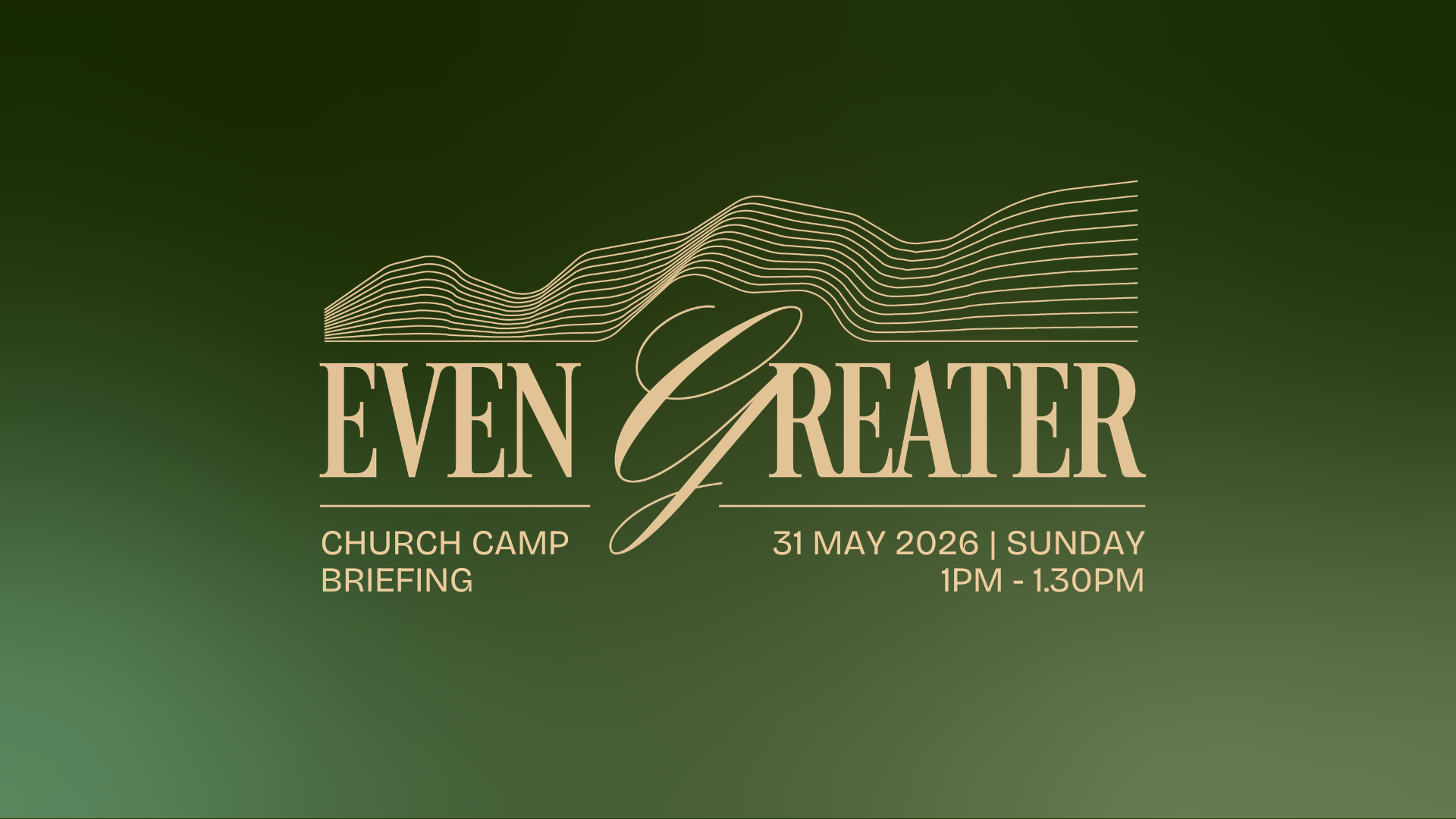 Church Camp 2026 Briefing