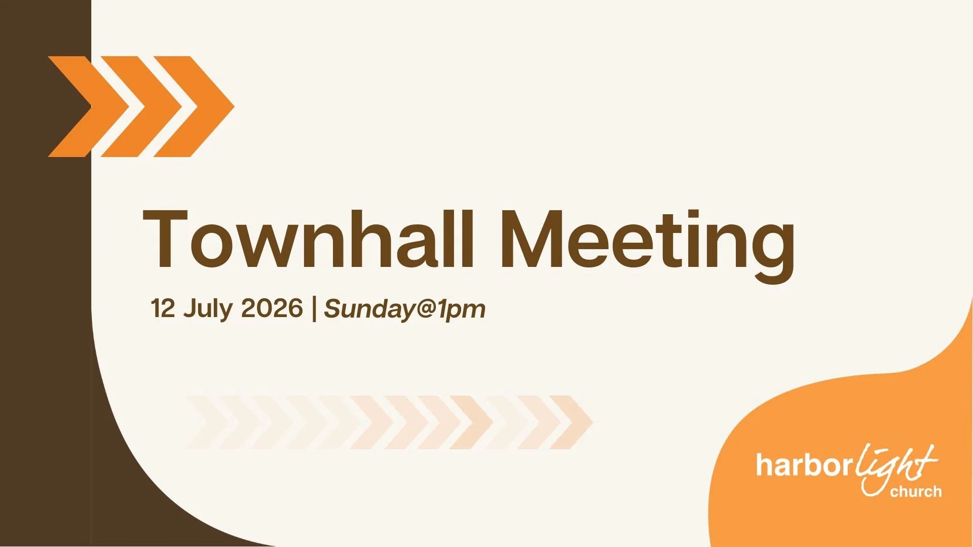 Townhall Meeting