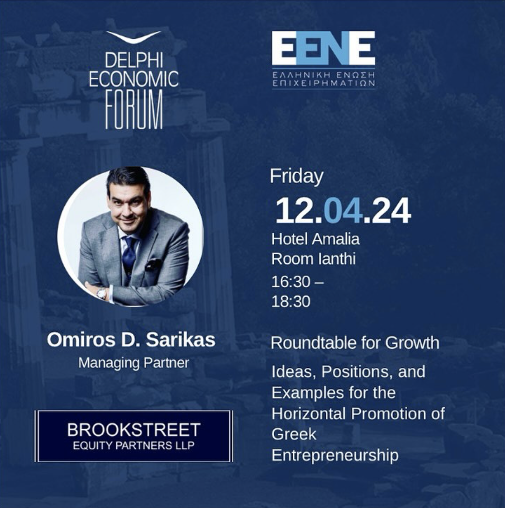 Brookstreet at the Delphi Economic Forum 2024