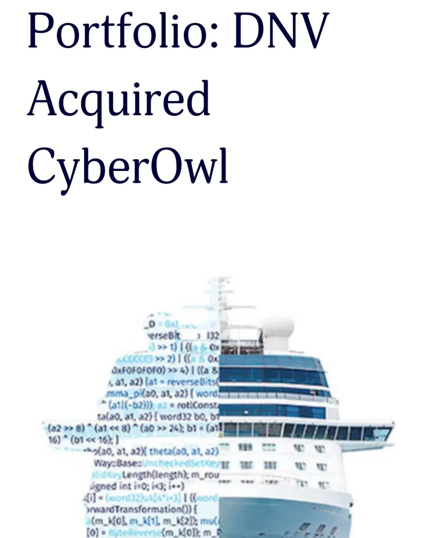 &ldquo;🌐🔐 Major move in #cybersecurity!#DNV has acquired #CyberOwl, enhancing their capabilities to secure maritime ⛴️ and critical infrastructure. This acquisition strengthens digital resilience in these industries. At #BrookstreetEquity, we inves